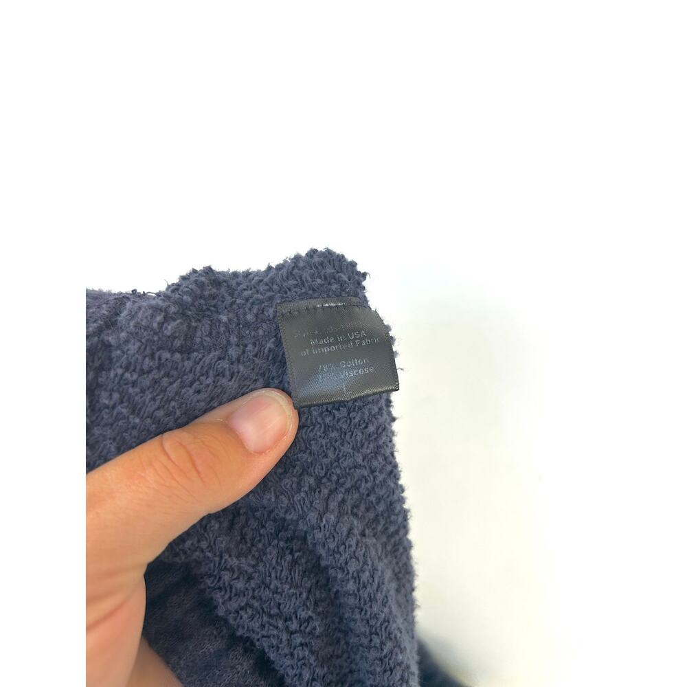 Jenni Kayne Saturday Sweatsuit Sweatshirt Joggers Pants Large Navy Blue Large - Picture 6 of 10